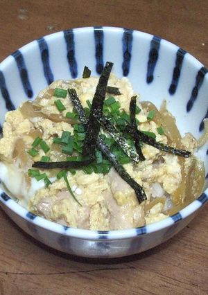 かんたん親子丼(玉ねぎカット)-レシピのメイン写真