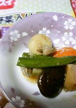 鶏肉とサトイモの煮物-レシピのメイン写真