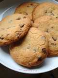 Chocolate chip + orange zest cookies