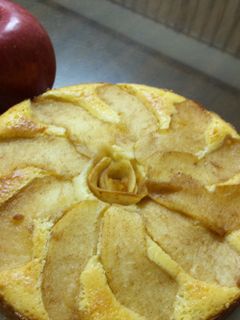 低カロ♪りんごとヨーグルトのケーキ-レシピのメイン写真
