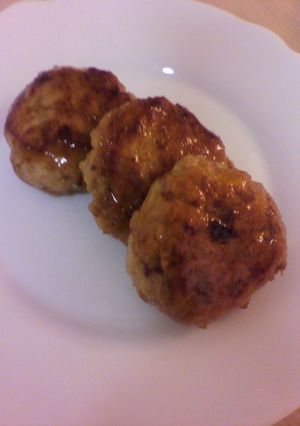 花粉症対策に　照り焼きレンコンつくね-レシピのメイン写真