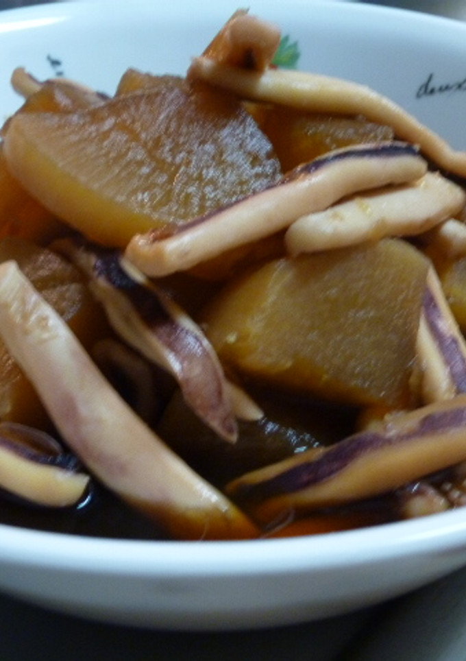 イカと　大根の煮物-レシピのメイン写真