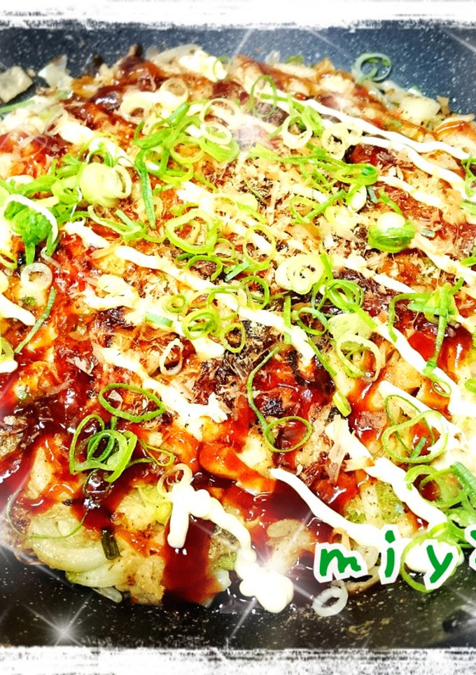 お好み焼き ﾍﾙｼｰ(お好み焼き風)-レシピのメイン写真