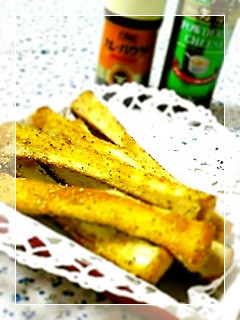 ☆チーズカレースティックトースト☆-レシピのメイン写真