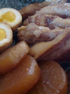 豚の角煮、飴色大根、半熟煮卵-レシピのメイン写真
