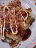 白菜で広島お好み焼き（広島県人）