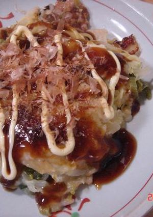 白菜で広島お好み焼き（広島県人）-レシピのメイン写真