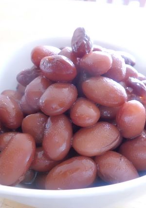 *金時豆の煮豆*-レシピのメイン写真