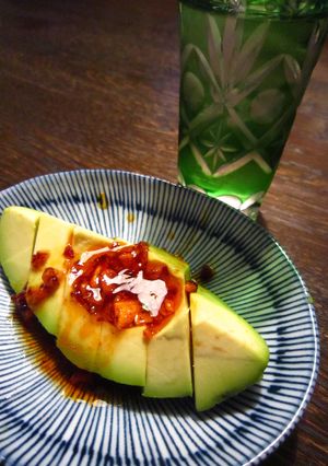 青じそドレ+食べラーで簡単おつまみ♪-レシピのメイン写真