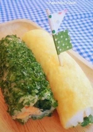 節分☆離乳食完了期〜☆ベビー恵方巻き-レシピのメイン写真