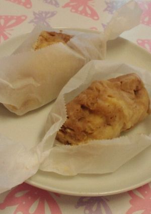 バレンタインに★レンジでマーブルケーキ-レシピのメイン写真