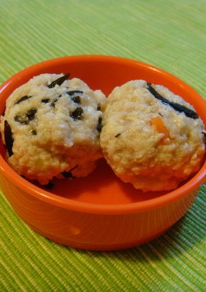 離乳食後期～栄養たっぷり鶏団子-レシピのメイン写真