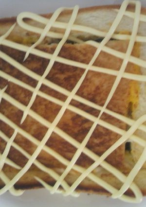 ひと手間トースト(笑)-レシピのメイン写真