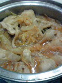 野菜たっぷり韓国風鍋-レシピのメイン写真