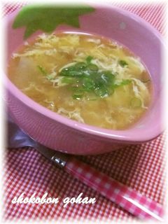 大根となめたけの中華スープ-レシピのメイン写真