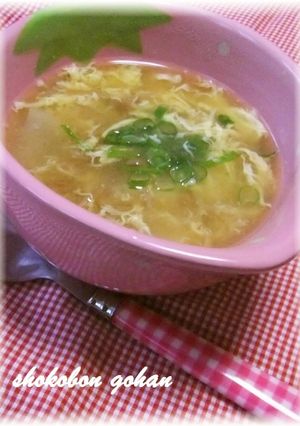 大根となめたけの中華スープ-レシピのメイン写真