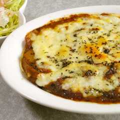 รูปของ カリカリチーズのカレーパスタ