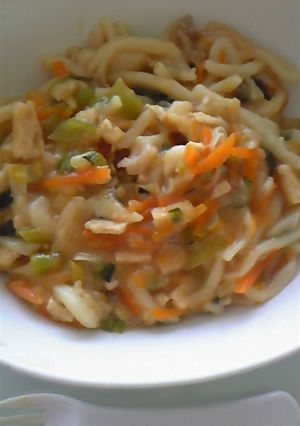 和風野菜あんかけうどん☆お子様にもお勧め-レシピのメイン写真