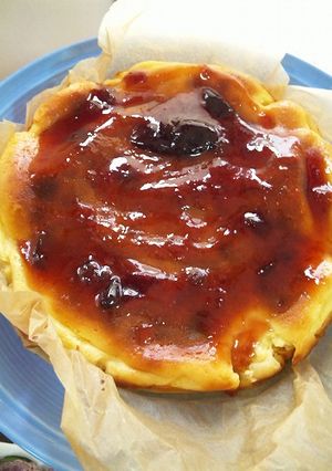ミキサーで混ぜるだけチーズケーキ-レシピのメイン写真