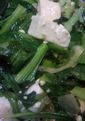 塩豆腐の炒め物-レシピのメイン写真
