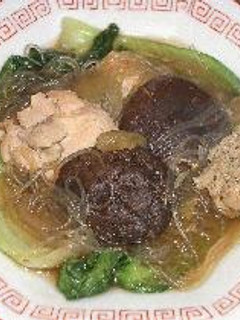 鶏と春雨の中華煮込み~梅酒風味!~-レシピのメイン写真
