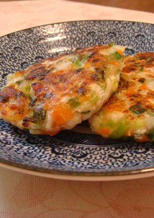 簡単♡たっぷり野菜のカリカリお焼き☆-レシピのメイン写真