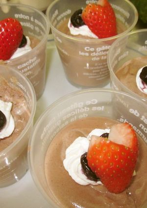 大好きな人に愛をこめてチョコムース-レシピのメイン写真