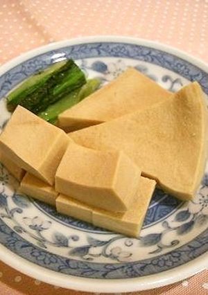 ヘルシーでホッと和む✿高野豆腐の含め煮✿-レシピのメイン写真