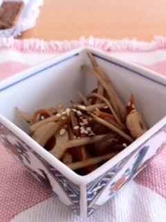 具だくさんきんぴら-レシピのメイン写真