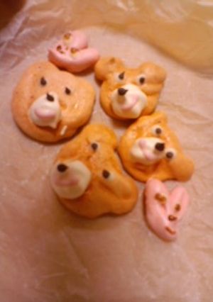 簡単かわいい焼きメレンゲ^^ムラング！-レシピのメイン写真