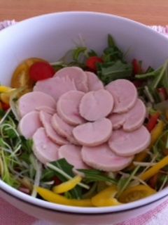 鶏ハムサラダ-レシピのメイン写真
