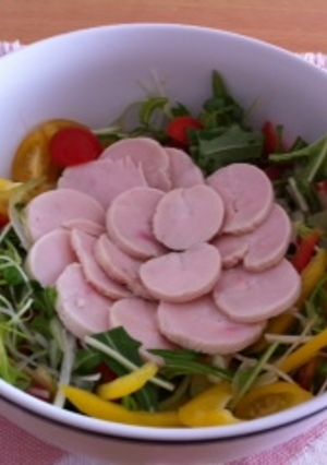 鶏ハムサラダ-レシピのメイン写真