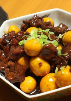 鳥もつ煮（鶏もつ煮）簡単★山梨Ｂ級グルメ-レシピのメイン写真