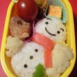 キャラ弁☆雪だるま☆冬のお弁当☆