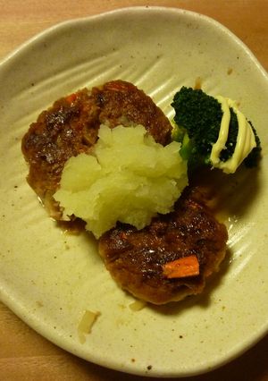 ☆長芋とおからの、ハンバーグ☆-レシピのメイン写真