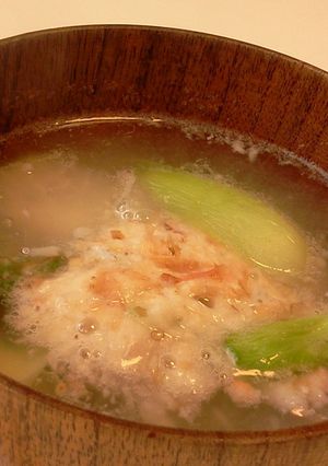 ＊とろろのあったか和風スーフ*＊-レシピのメイン写真