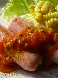 お魚のソーセージでカレーヴルスト-レシピのメイン写真