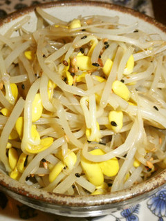 豆もやしのピリ辛おひたし-レシピのメイン写真