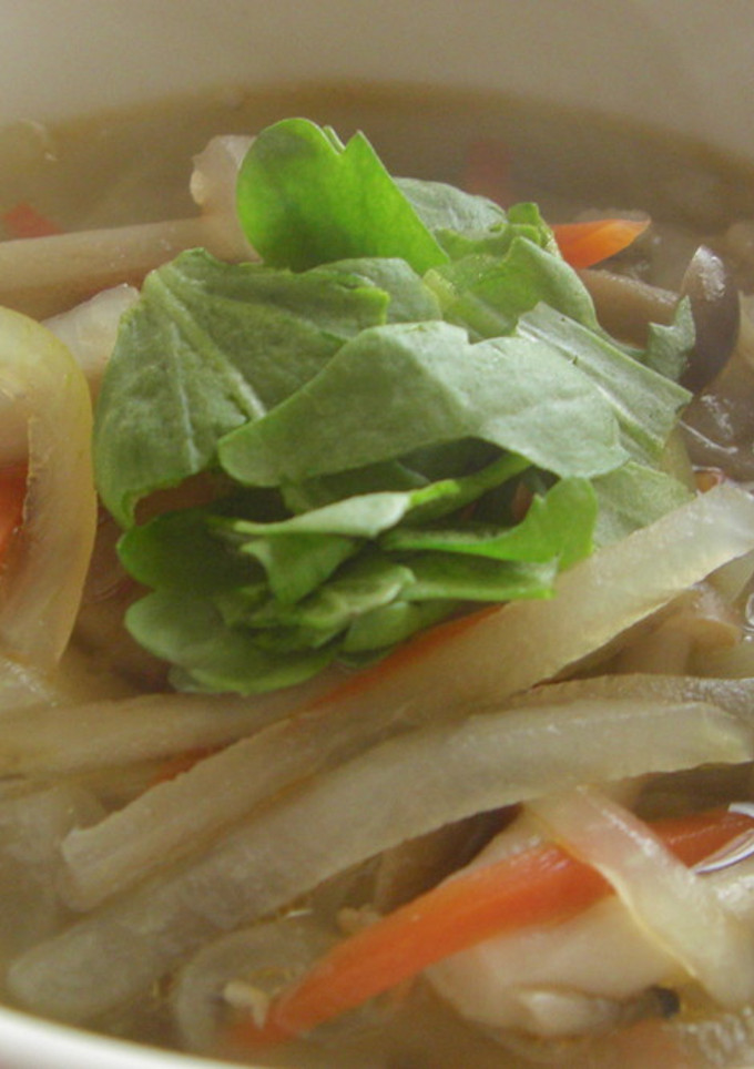 根菜たっぷりの和風スープ-レシピのメイン写真