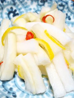 ゆず大根 (漬け物)-レシピのメイン写真