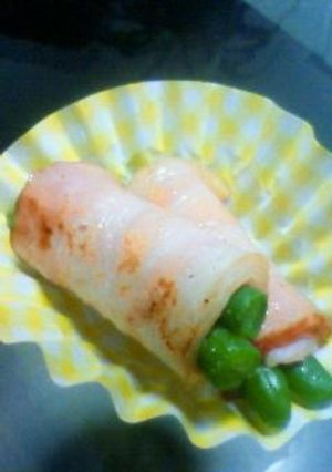お弁当に☆いんげんのベーコン巻き-レシピのメイン写真