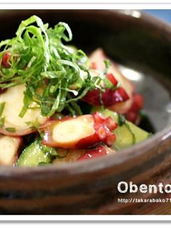 辛さっぱり☆タコとキュウリのキムチ和え-レシピのメイン写真
