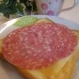 甘くてしょっぱいハムチーズトースト♡