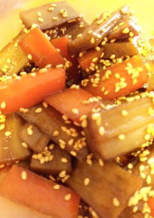 簡単☆太めのきんぴらごぼう-レシピのメイン写真
