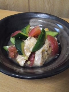 鶏むね肉のさっぱり和え-レシピのメイン写真