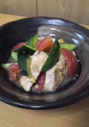 鶏むね肉のさっぱり和え-レシピのメイン写真