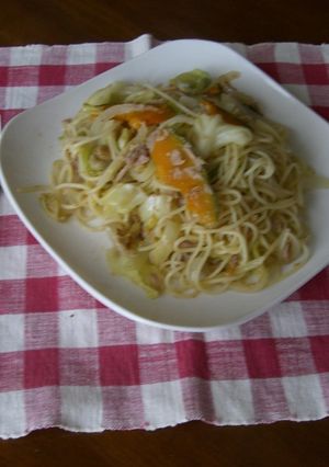 余った野菜で作る簡単パスタ！-レシピのメイン写真