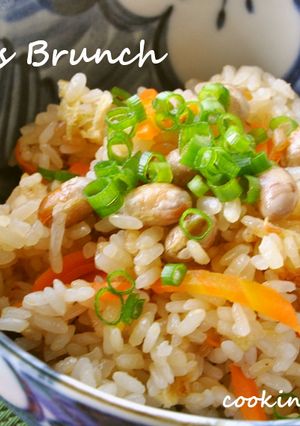■節分豆消費レシピ！大豆の炊きこみご飯■-レシピのメイン写真