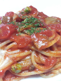モッツァレラのトマトパスタ-レシピのメイン写真