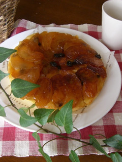 フライパンで焼く簡単タルトタタン風ケーキ-レシピのメイン写真